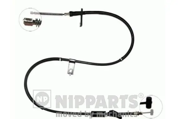 Handler.Part Cable, parking brake NIPPARTS J17737 1