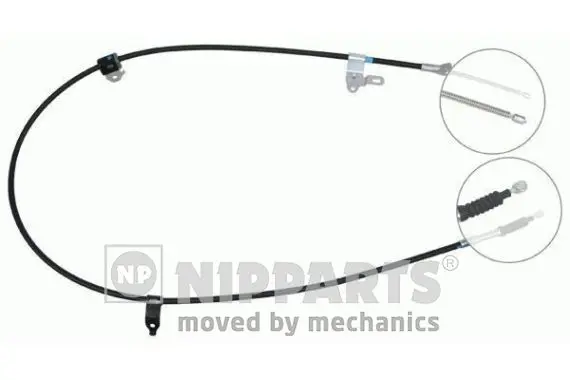 Handler.Part Cable, parking brake NIPPARTS J19328 1