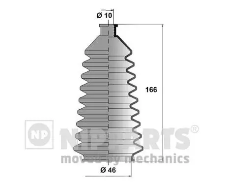 Handler.Part Bellow set, steering NIPPARTS J2848000 1