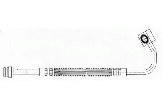 Handler.Part Brake hose NIPPARTS J3700311 1