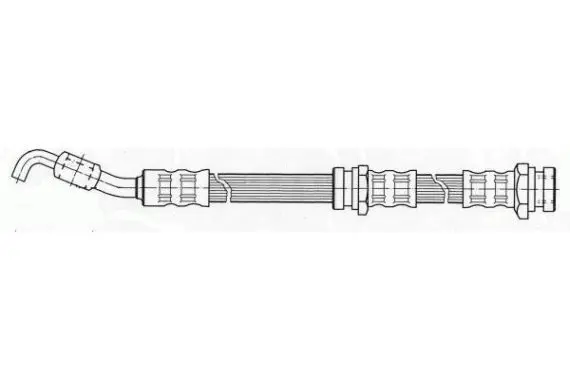 Handler.Part Brake hose NIPPARTS J3700318 1