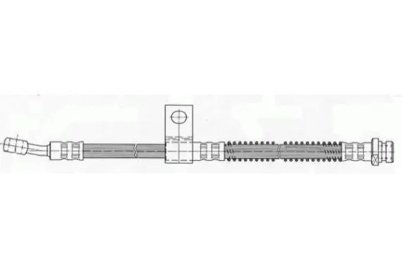 Handler.Part Brake hose NIPPARTS J3700536 1