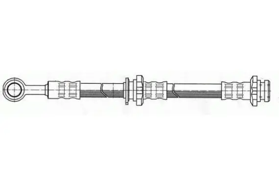 Handler.Part Brake hose NIPPARTS J3701059 1