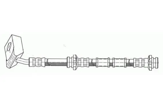 Handler.Part Brake hose NIPPARTS J3701086 1