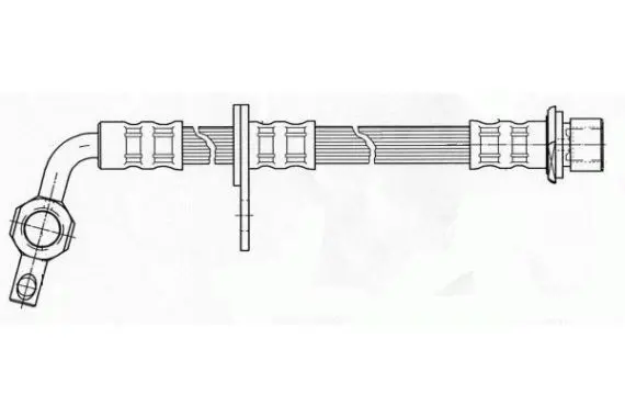 Handler.Part Brake hose NIPPARTS J3702135 1