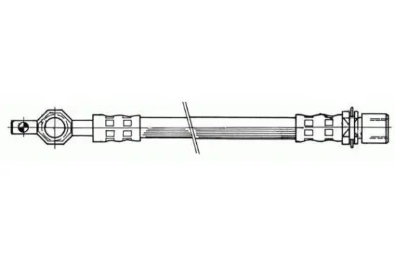 Handler.Part Brake hose NIPPARTS J3702136 1