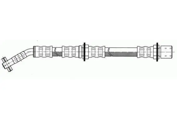 Handler.Part Brake hose NIPPARTS J3702141 1