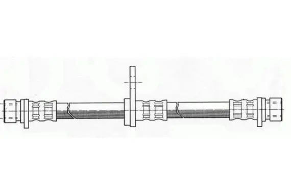 Handler.Part Brake hose NIPPARTS J3704029 1