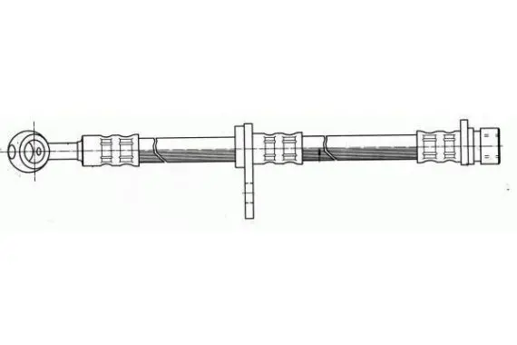 Handler.Part Brake hose NIPPARTS J3704053 1