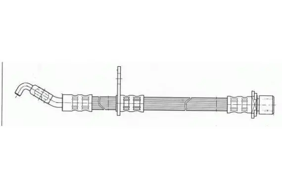 Handler.Part Brake hose NIPPARTS J3706029 1