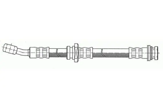 Handler.Part Brake hose NIPPARTS J3708033 1