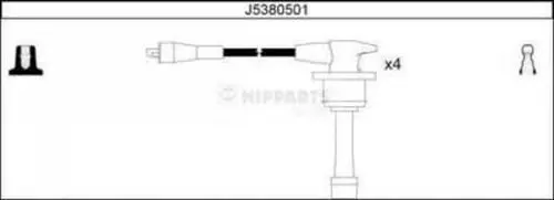 Handler.Part Ignition cable kit NIPPARTS J5380501 1