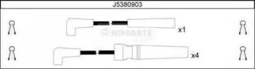 Handler.Part Ignition cable kit NIPPARTS J5380903 1