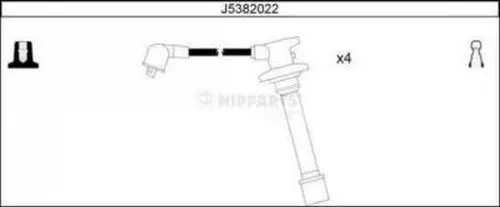 Handler.Part Ignition cable kit NIPPARTS J5382022 1