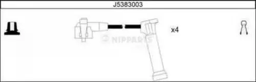 Handler.Part Ignition cable kit NIPPARTS J5383003 1