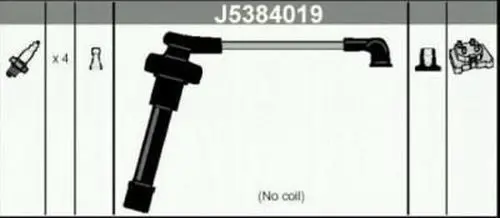 Handler.Part Ignition cable kit NIPPARTS J5384019 1