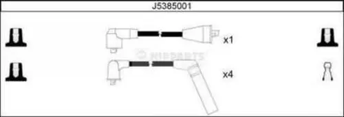 Handler.Part Ignition cable kit NIPPARTS J5385001 1