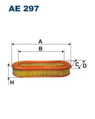 Handler.Part Air filter FILTRON AE297 1