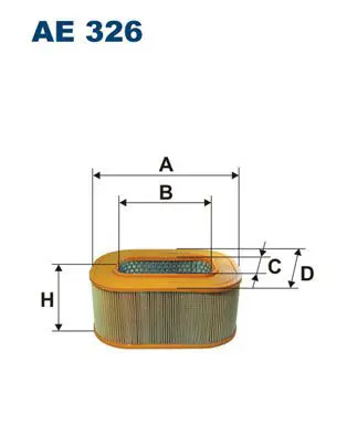 Handler.Part Air filter FILTRON AE326 1