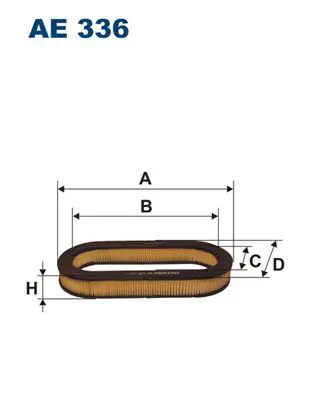 Handler.Part Air filter FILTRON AE336 1