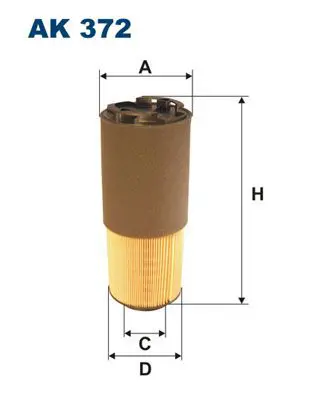 Handler.Part Air filter FILTRON AK372 1