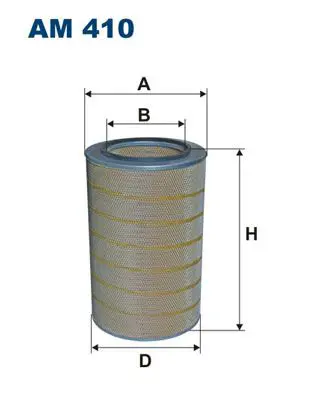 Handler.Part Air filter FILTRON AM410 1