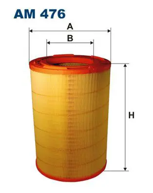 Handler.Part Air filter FILTRON AM476 1