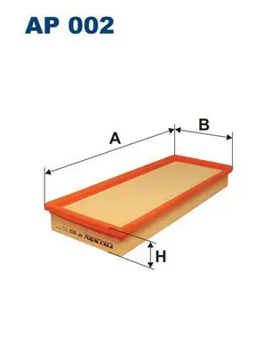 Handler.Part Air filter FILTRON AP002 1