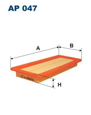 Handler.Part Air filter FILTRON AP047 1