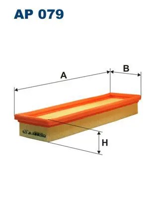 Handler.Part Air filter FILTRON AP079 1