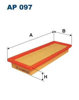 Handler.Part Air filter FILTRON AP097 1