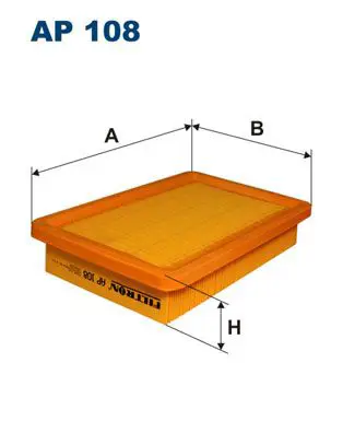 Handler.Part Air filter FILTRON AP108 1