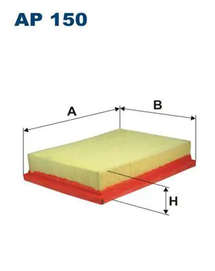 Handler.Part Air filter FILTRON AP150 1