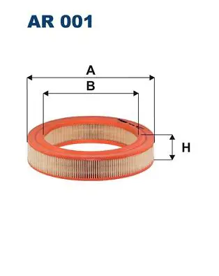 Handler.Part Air filter FILTRON AR001 1