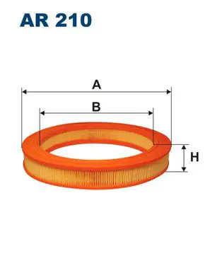 Handler.Part Air filter FILTRON AR210 1