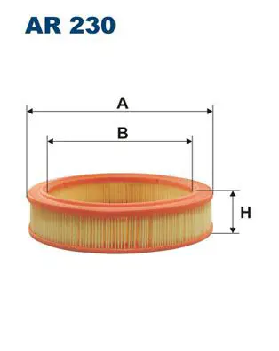 Handler.Part Air filter FILTRON AR230 1