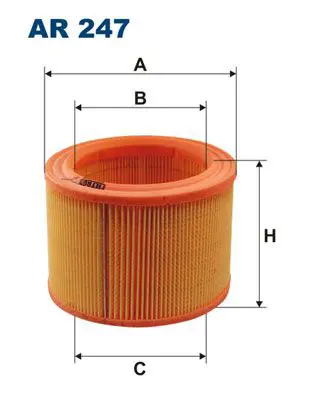 Handler.Part Air filter FILTRON AR247 1