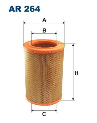 Handler.Part Air filter FILTRON AR264 1