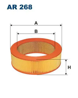 Handler.Part Air filter FILTRON AR268 1