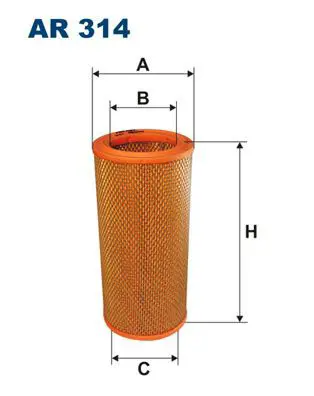 Handler.Part Air filter FILTRON AR314 1