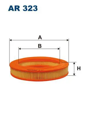 Handler.Part Air filter FILTRON AR323 1