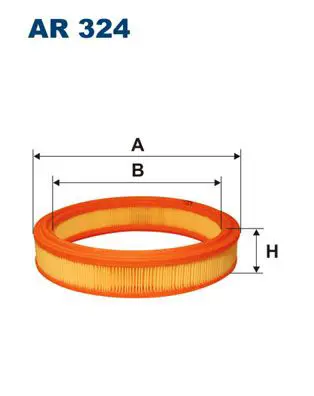 Handler.Part Air filter FILTRON AR324 1