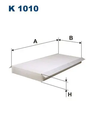 Handler.Part Filter, interior air FILTRON K1010 1