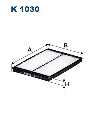 Handler.Part Filter, interior air FILTRON K1030 1