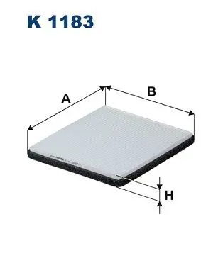 Handler.Part Filter, interior air FILTRON K1183 1