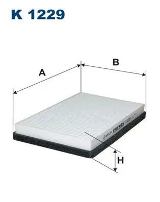 Handler.Part Filter, interior air FILTRON K1229 1