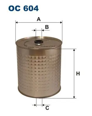 Handler.Part Oil filter FILTRON OC604 1