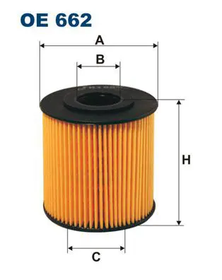 Handler.Part Oil filter FILTRON OE662 1