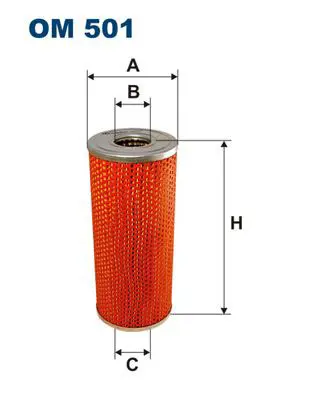 Handler.Part Oil filter FILTRON OM501 1