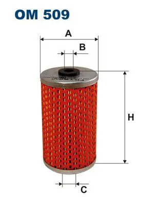 Handler.Part Oil filter FILTRON OM509 1